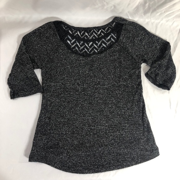 Beautees Kid’s Gauzy 3/4 Sleeve Elephant Tee - Picture 3 of 7